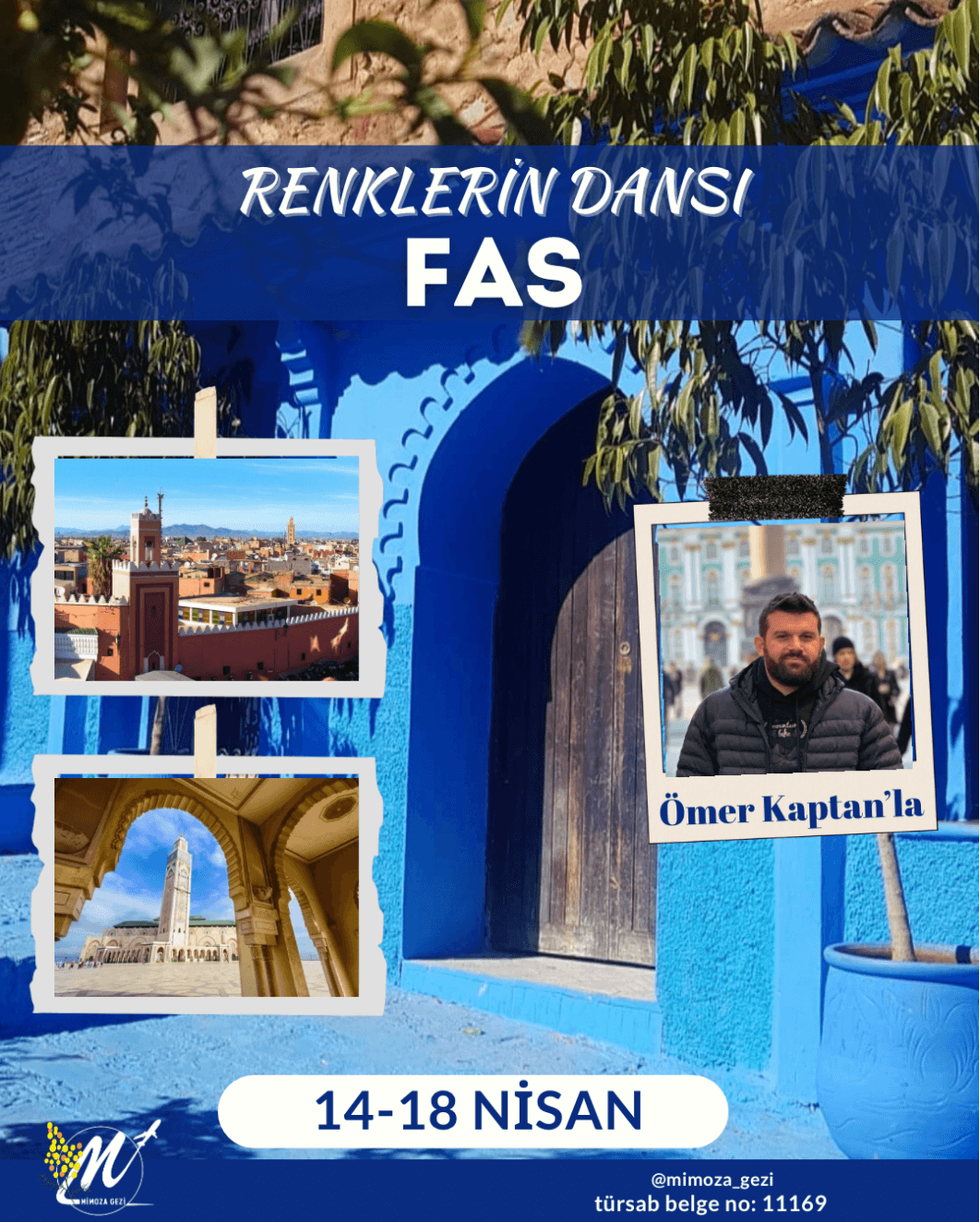 Fas Tur Programı — afiş